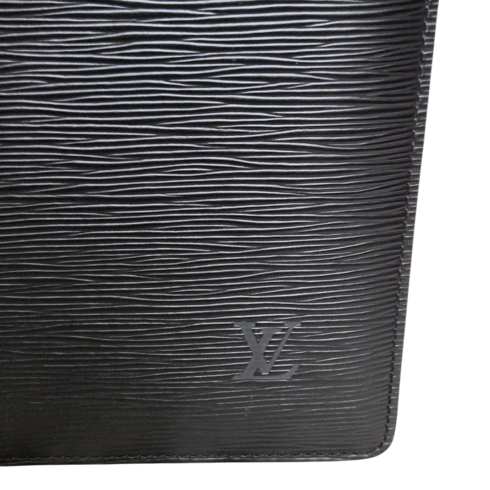 Authentic Louis Vuitton Black Epi Leather Sac Plat - Picture 2 of 7